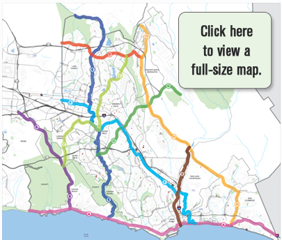 thumbnail link to OCTA bikeways map